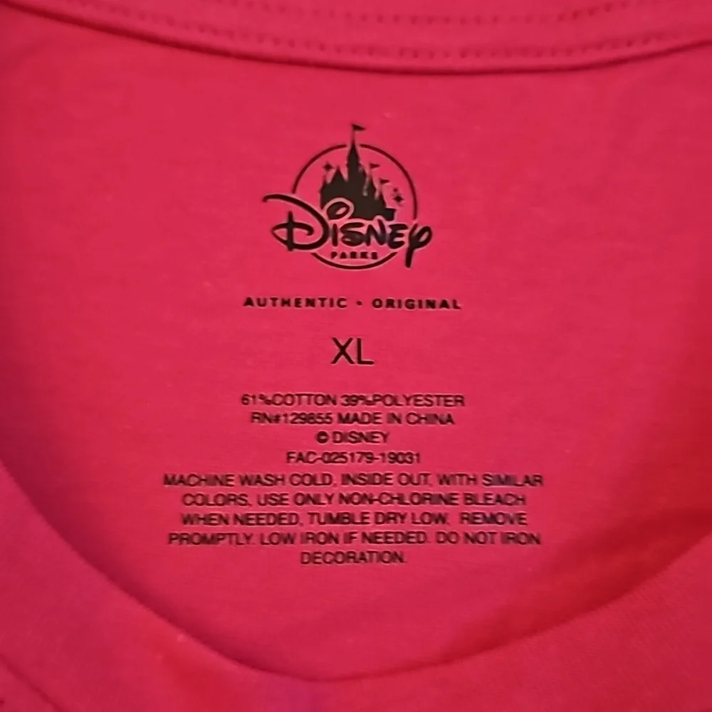 NWT - Disney Parks - Bright Pink Sequin Tee - New With Tag - Picture 2 of 6